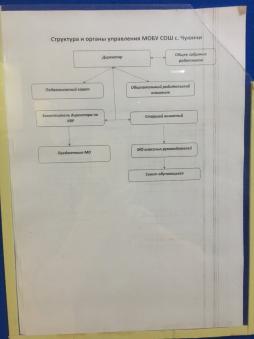 Структура о органы управления МОБУ СОШ с. Чуюнчи